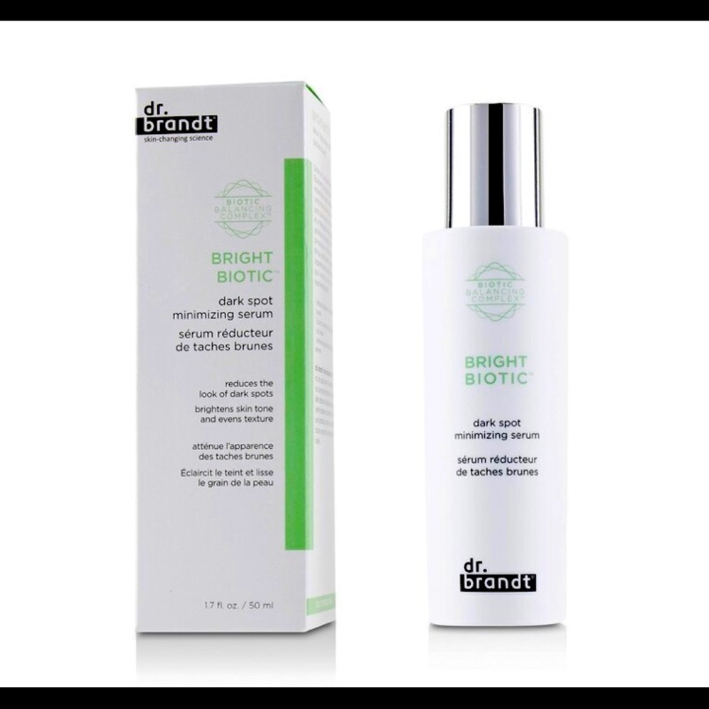 Dr. Brandt skincare Bright Biotic™ Dark Spot Minimizing Serum